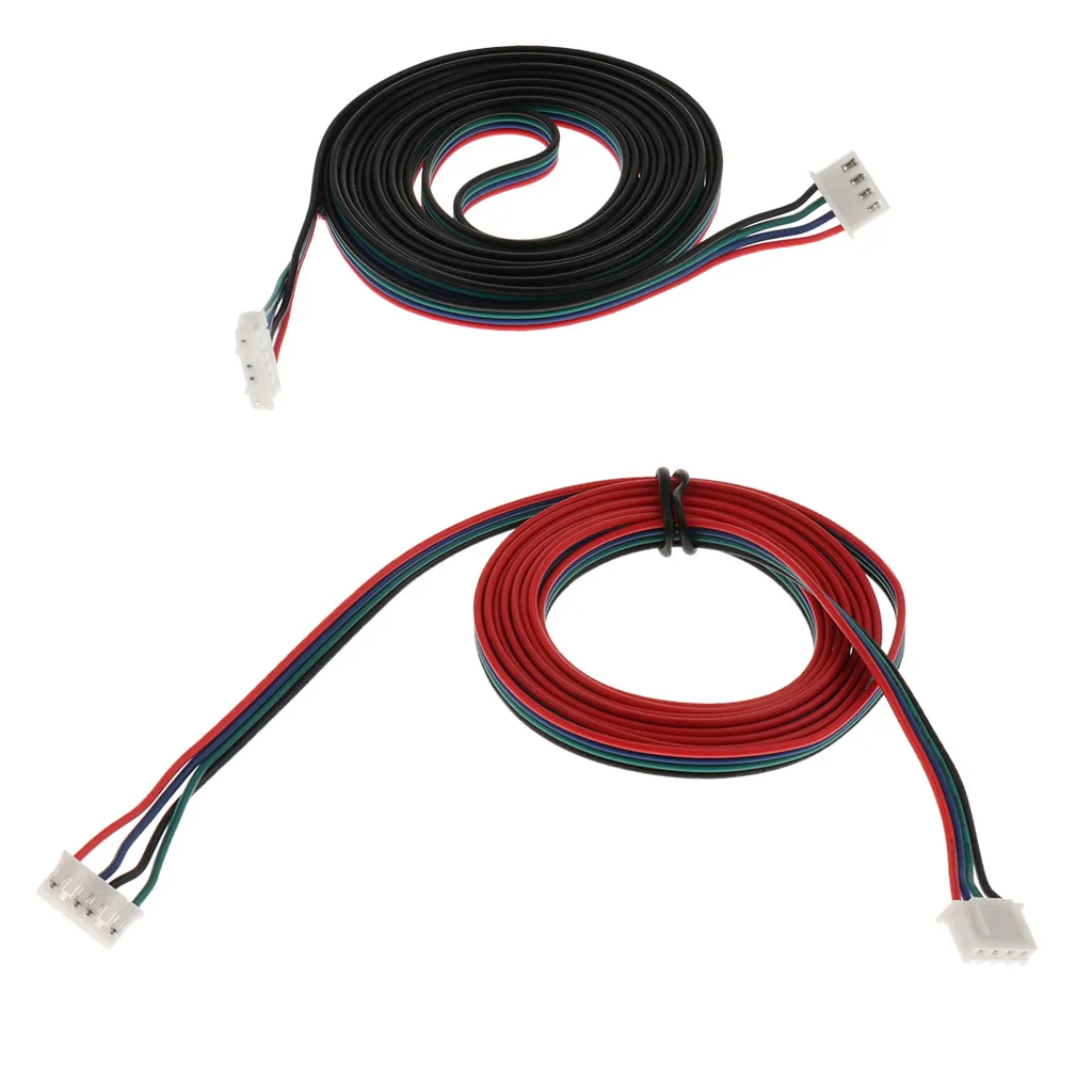 2 Pieces Stepper Terminal Motor Cable for 3D Printer Accessory XH2.54-1.5 Meter+2 Meter 2 Pieces Stepper Terminal Motor Cable for 3D Printer Accessory XH2.54-1.5 Meter+2 Meter
