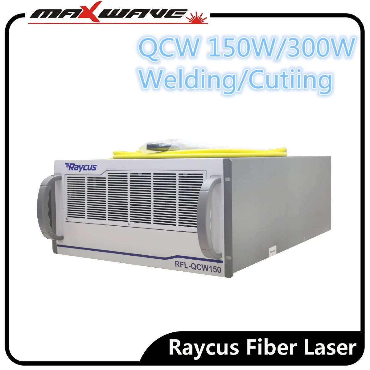Raycus QCW 150 Вт 250 импульсный оптоволоконный лазерный источник генератор для