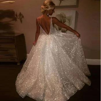 BacklakeGirls 2019 Sexy V Neck Sleeveless Cheap Wedding Dress With Sequins Cut Out Back China Wedding Gowns For Marriage
BacklakeGirls 2019 Sexy V Neck Sleeveless Cheap Wedding Dress With Sequins Cut Out Back China Wedding Gowns For Marriage
