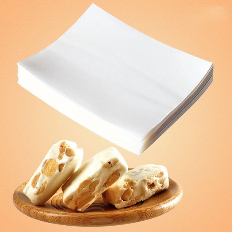 500pcs Nougat wrapping paper Edible glutinous rice paper Baking candy paper candy wrapper transparent styles
500pcs Nougat wrapping paper Edible glutinous rice paper Baking candy paper candy wrapper transparent styles