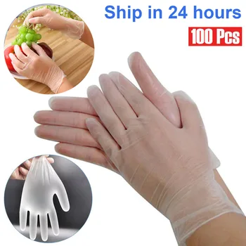100PCS Protection Safety Guantes Virus Disposable Gloves S M L XL Size Food Dishwashing Gloves for Women Medical Anti Infecton
100PCS Protection Safety Guantes Virus Disposable Gloves S M L XL Size Food Dishwashing Gloves for Women Medical Anti Infecton