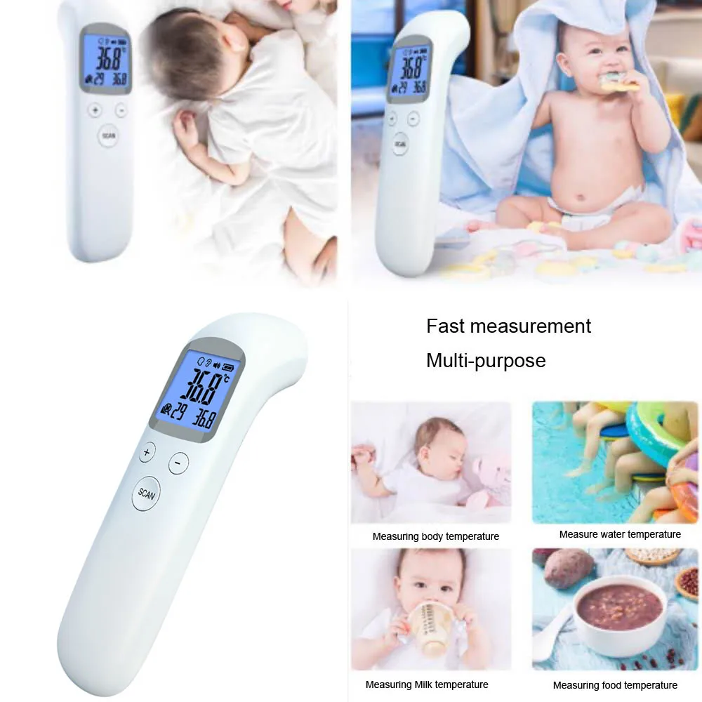 Hot Infrared Forehead Thermometer best baby thermometer LCD Digital Termometro Non-contact Body Temperature Measure Device 2020
Hot Infrared Forehead Thermometer best baby thermometer LCD Digital Termometro Non-contact Body Temperature Measure Device 2020