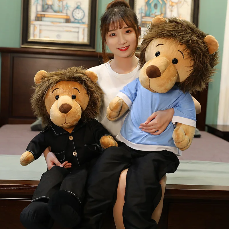 50/65/90cm Lifelike Long Legs Minomi Lion Plush Toys Stuffed Animal The Lee MinHo King Huggable Doll Gift for Kid Girl | Игрушки и хобби