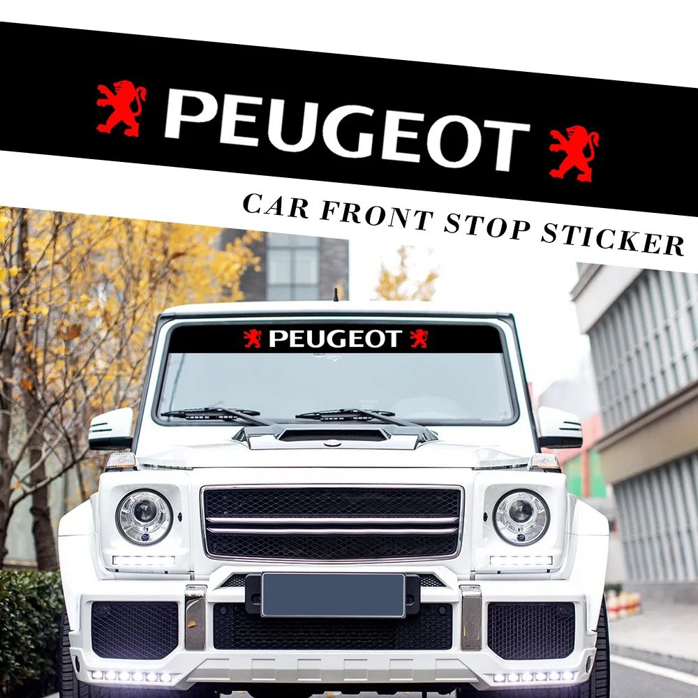Reflective Decoration Decals Front And Rear Windshield Sun Protection Sticker For Peugeot 206 308 307 207 208 3008 407 508 2008
Reflective Decoration Decals Front And Rear Windshield Sun Protection Sticker For Peugeot 206 308 307 207 208 3008 407 508 2008
