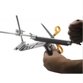 Stainless Steel Kitchen Knife Sharpener Professional Sharpening Machine Fix-angle with 4 Whetstone Sharpener Tool
Stainless Steel Kitchen Knife Sharpener Professional Sharpening Machine Fix-angle with 4 Whetstone Sharpener Tool