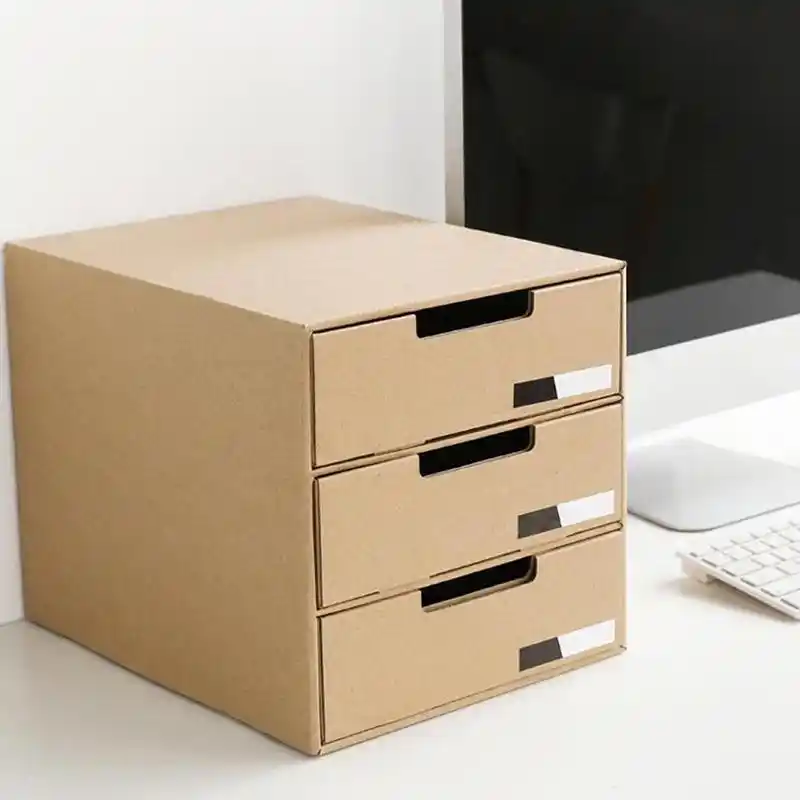 Desktop File Storage Finishing Box Multi Layer Diy Drawer Cabinet