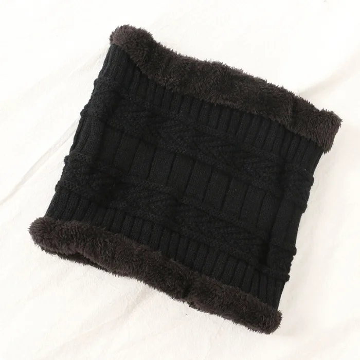 Wholesale Fashion Men Knitted Hat Scarf Winter Warming Beanie Hats Cap for Outdoor Decor X85 Wholesale Fashion Men Knitted Hat Scarf Winter Warming Beanie Hats Cap for Outdoor Decor X85