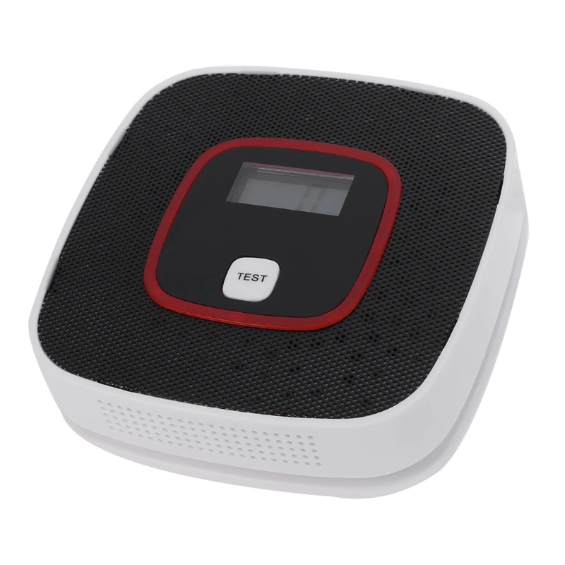 Carbon Monoxide Alarm Detector With Digital Display And Voice Alarm Function