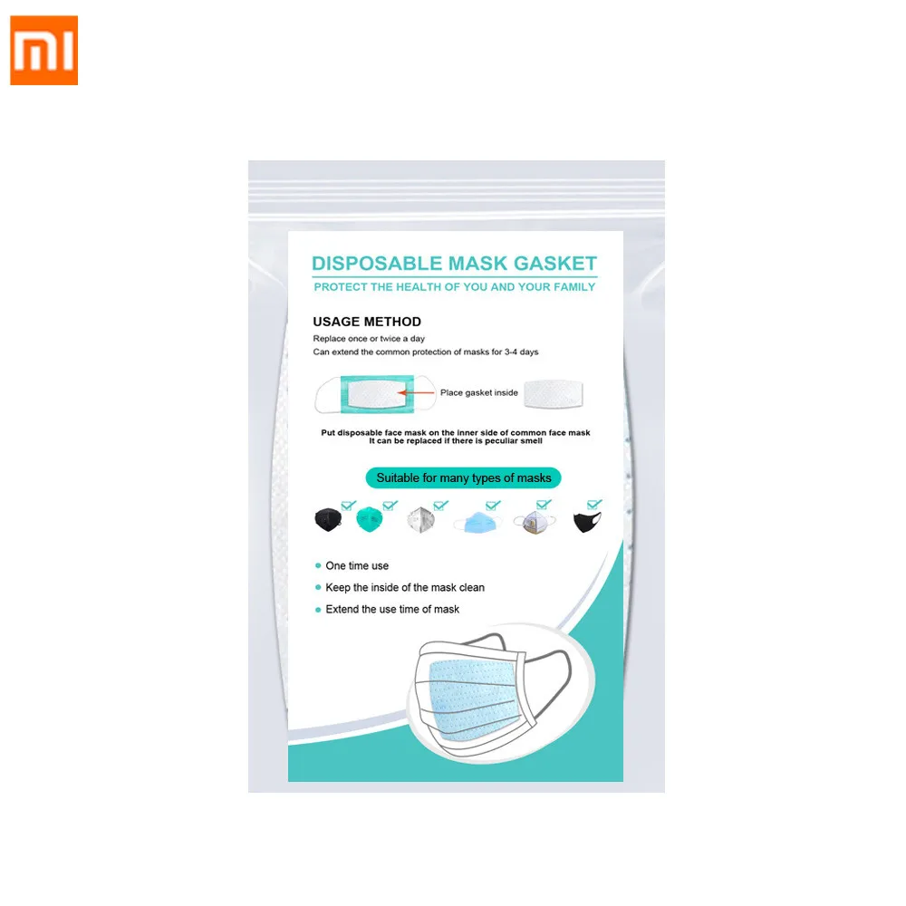 20pcs Xiaomi Disposable Masks Gasket Isolation filter pad for Mask Anti-virus Sterilize breathable replacement pad Cotton Gasket
20pcs Xiaomi Disposable Masks Gasket Isolation filter pad for Mask Anti-virus Sterilize breathable replacement pad Cotton Gasket