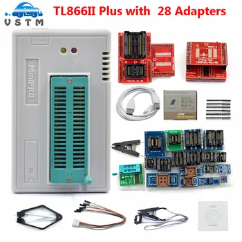 2020 Original V10.13 TL866II Plus EEPROM PIC AVR USB Universal BIOS nand Programmer 24 93 25 mcu Bios EPROM with 28 adapters
2020 Original V10.13 TL866II Plus EEPROM PIC AVR USB Universal BIOS nand Programmer 24 93 25 mcu Bios EPROM with 28 adapters