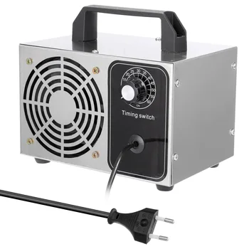 28g/h 220V Ozone Generator Disinfection Machine Air Filter Purifier Fan For Home Car Formaldehyde Sterilization Time Switch
28g/h 220V Ozone Generator Disinfection Machine Air Filter Purifier Fan For Home Car Formaldehyde Sterilization Time Switch