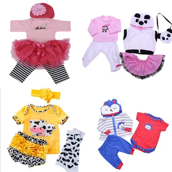 Bebe reborn doll clothes fit for 50-60cm soft silicone reborn baby doll newborn babies dolls dress children gift
Bebe reborn doll clothes fit for 50-60cm soft silicone reborn baby doll newborn babies dolls dress children gift