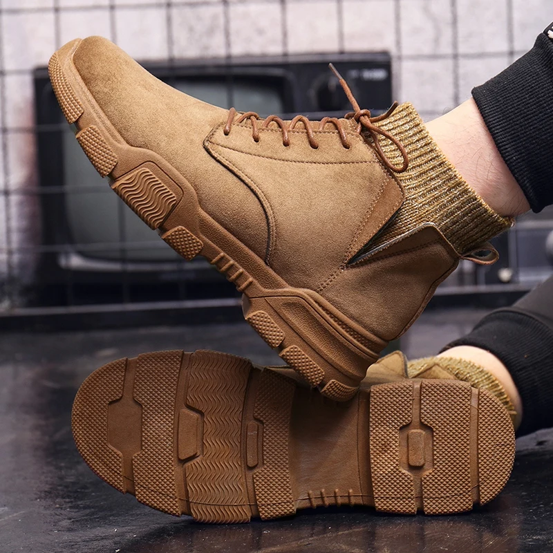 Martin boots men's breathable shoes British wind to help tide short boots men's desert snow tooling shoes high to help men's sho
Martin boots men's breathable shoes British wind to help tide short boots men's desert snow tooling shoes high to help men's sho