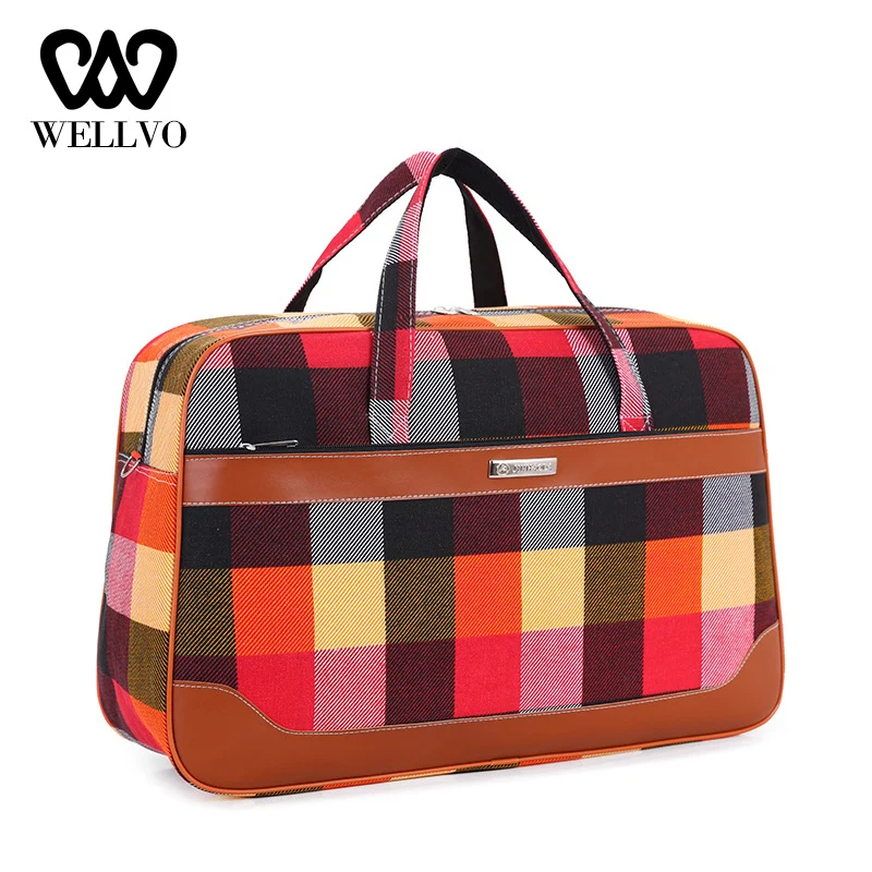 Colorful Plaid Travel Bag For Women Large Sac De Fashion Fitness Bags Young Female Luggage Duffle Shoulder Weekend Bag XA313WB
Colorful Plaid Travel Bag For Women Large Sac De Fashion Fitness Bags Young Female Luggage Duffle Shoulder Weekend Bag XA313WB