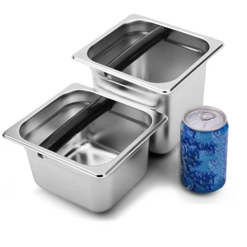 New Coffee Knock Container Box Espresso Knock Box Coffee Machine Waste Slag Bucket Handle Coffee Residue Bucket Grind Waste Bin
New Coffee Knock Container Box Espresso Knock Box Coffee Machine Waste Slag Bucket Handle Coffee Residue Bucket Grind Waste Bin