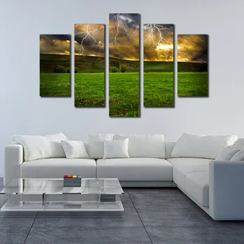 Wall Art Canvas Painting The Sitting Room Adornment Grassland Thunder Lightning Print Canvas Mural Hang A Picture Office Decor
Wall Art Canvas Painting The Sitting Room Adornment Grassland Thunder Lightning Print Canvas Mural Hang A Picture Office Decor