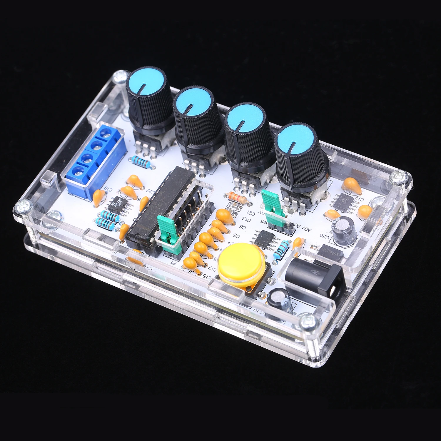 MAX038 Signal Generator DIY Kit 1Hz~20MHz Function Generator High-speed op-amp Generator Sine/Triangle/Rectangular/Sawtooth
MAX038 Signal Generator DIY Kit 1Hz~20MHz Function Generator High-speed op-amp Generator Sine/Triangle/Rectangular/Sawtooth