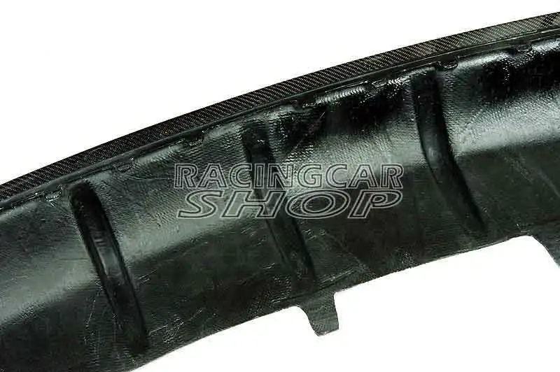 REAL CARBON FIBER MTM Rear Diffuser Fit For Audi A7 Non-Sline Bumper 2011-2014
