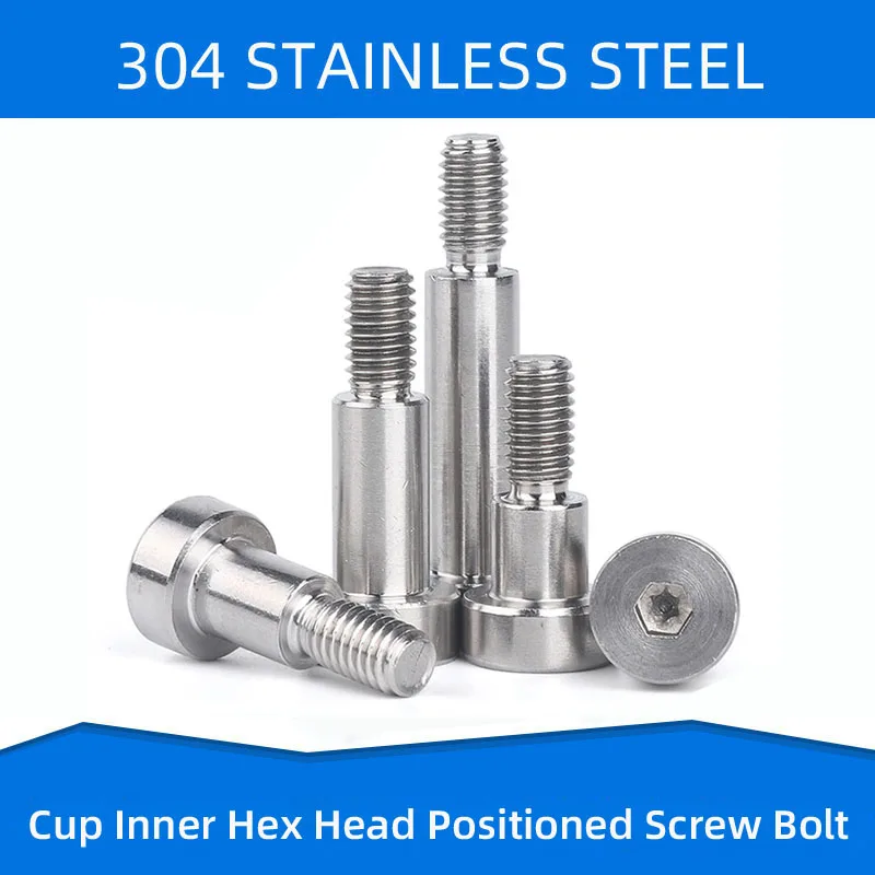 304 Stainless Steel Inner Hex Positioned Shoulder Screws with Cup Head Hexagon Plug Screw Convex Bolt M3 M4 M5 M6
304 Stainless Steel Inner Hex Positioned Shoulder Screws with Cup Head Hexagon Plug Screw Convex Bolt M3 M4 M5 M6