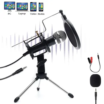 PC For Recording Multifunctional Desktop Bracket Studio Microphone Set Sing USB 3.5mm Condenser Plug And Play Broadcast Portable
PC For Recording Multifunctional Desktop Bracket Studio Microphone Set Sing USB 3.5mm Condenser Plug And Play Broadcast Portable