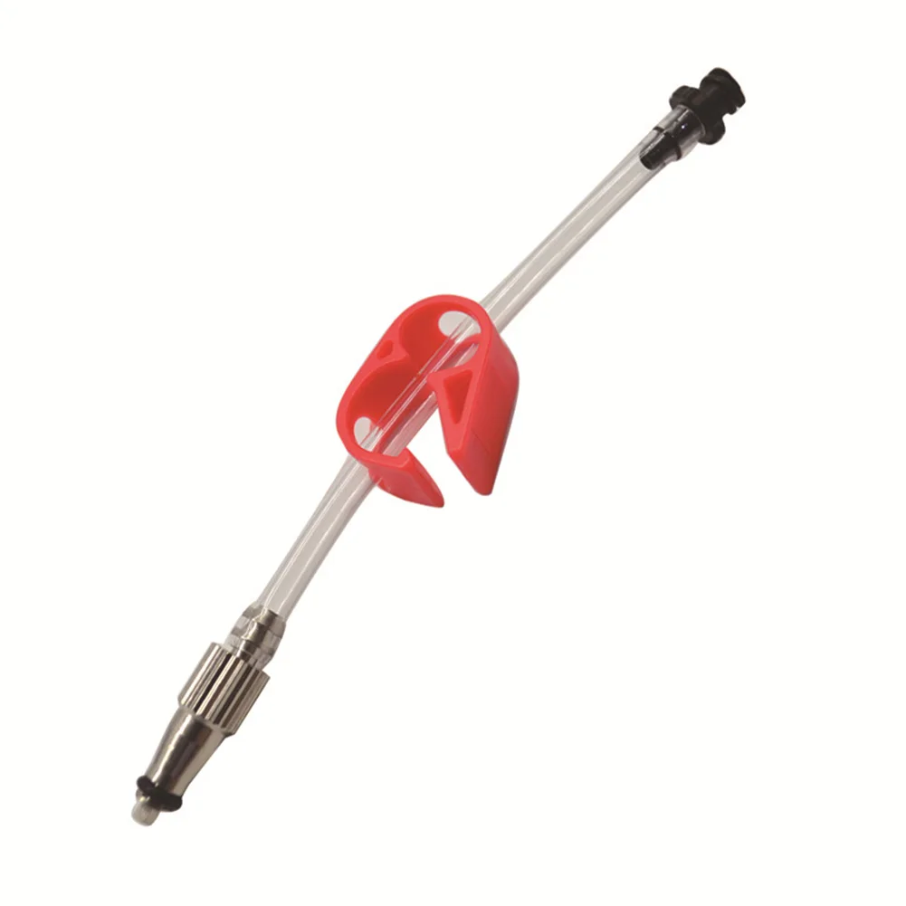Remote Connector 1* Oil Injection Silver+Red Bicycle Brake For Reverb For RockShox Hydraulic Practical Durable
Remote Connector 1* Oil Injection Silver+Red Bicycle Brake For Reverb For RockShox Hydraulic Practical Durable
