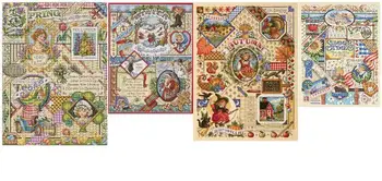 Counted Cross Stitch Kit Cross stitch RS cotton with cross stitch Spring, suDD er, autumn and winter
Counted Cross Stitch Kit Cross stitch RS cotton with cross stitch Spring, suDD er, autumn and winter