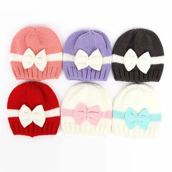 Newborn Hat Boy Girl Baby Knit Wool Crochet Hats Lovely Bow Color Match Caps Toddler Kids Fashion Winter Warm Soft Cap 0-12M A20
Newborn Hat Boy Girl Baby Knit Wool Crochet Hats Lovely Bow Color Match Caps Toddler Kids Fashion Winter Warm Soft Cap 0-12M A20