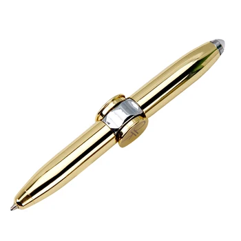 Spinner Multi-Function Pen Decompression Light Ball Pen Shape Relieve Stress Pack In Box Gift Gold
Spinner Multi-Function Pen Decompression Light Ball Pen Shape Relieve Stress Pack In Box Gift Gold
