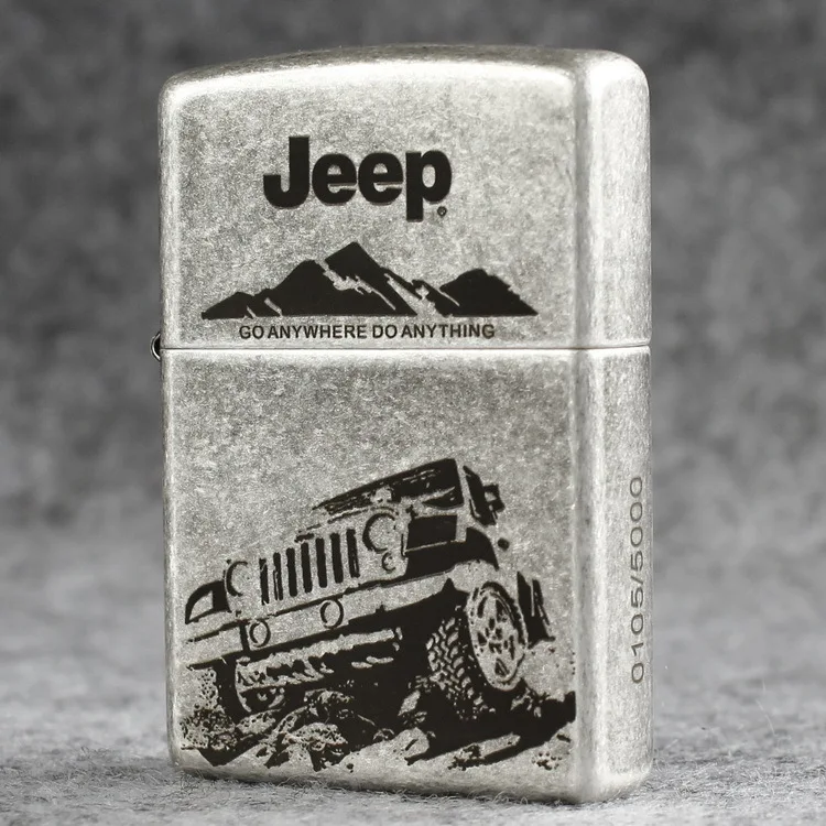 100% Genuine Zippo lighter original Kerosene lighter Jeep SUV carving copper windproof cigarette lighter gift for men
100% Genuine Zippo lighter original Kerosene lighter Jeep SUV carving copper windproof cigarette lighter gift for men