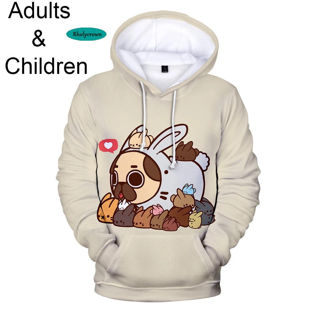 Popular new 3D pugs casual children's hoodie autumn and winter fashion 3D men and women Harajuku animal pullover
Popular new 3D pugs casual children's hoodie autumn and winter fashion 3D men and women Harajuku animal pullover