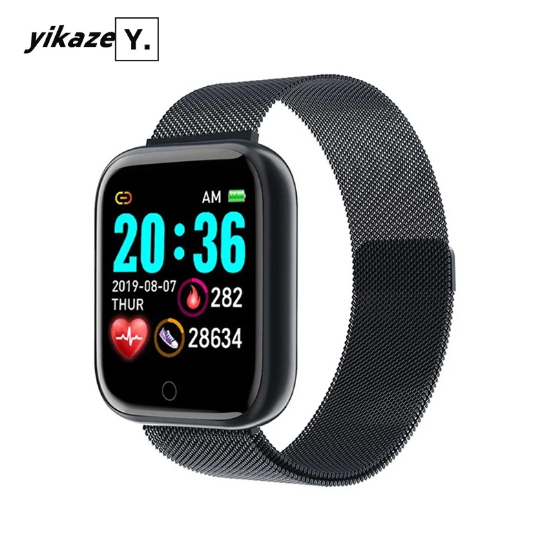 Y68S Bluetooth Smart Watches Men Women Sport Waterproof SmartWatch Heart Rate MonitorFor Android IOS Fitness Tracker Watch PK I5
Y68S Bluetooth Smart Watches Men Women Sport Waterproof SmartWatch Heart Rate MonitorFor Android IOS Fitness Tracker Watch PK I5