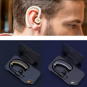 

K21 Business Bluetooth Earphone Sweatproof Wireless V4.1 Earpiece with Noise Reduction Mic Earbuds