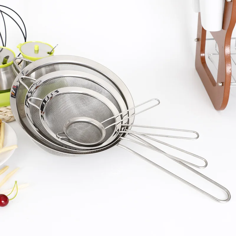 Kitchen Tools Multi-functional Strainer Spoon Hangable Ruled Shallow Reticulated Pointed Ears Oil Filter Flour Stainless Steel M
Kitchen Tools Multi-functional Strainer Spoon Hangable Ruled Shallow Reticulated Pointed Ears Oil Filter Flour Stainless Steel M