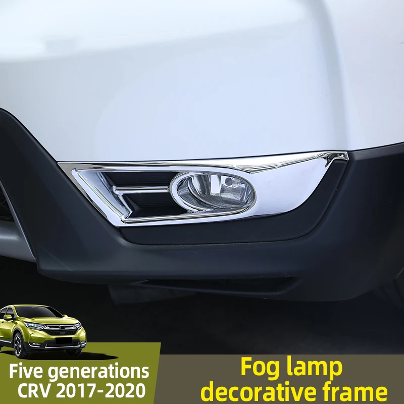 17-20 models for Honda CRV front and rear fog lamp cover 5 generation CR-V fog lamp modified decorative frame trim
17-20 models for Honda CRV front and rear fog lamp cover 5 generation CR-V fog lamp modified decorative frame trim