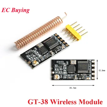 GT-38 WIFI Wireless Serial Port Module Single Chip Portcommunication Module SI4438/4463 433MHZ 1200M UART Interface GT 38 GT38
GT-38 WIFI Wireless Serial Port Module Single Chip Portcommunication Module SI4438/4463 433MHZ 1200M UART Interface GT 38 GT38
