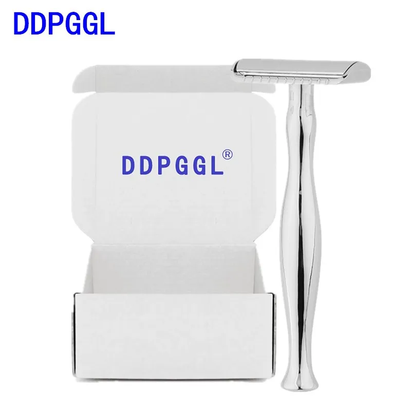 DDOGGL Men's Safety Razor Closed Comb Double Edge Razor Zinc Alloy Classic Manual Shaver Long Handle Shaving Razor 10 Blades
DDOGGL Men's Safety Razor Closed Comb Double Edge Razor Zinc Alloy Classic Manual Shaver Long Handle Shaving Razor 10 Blades