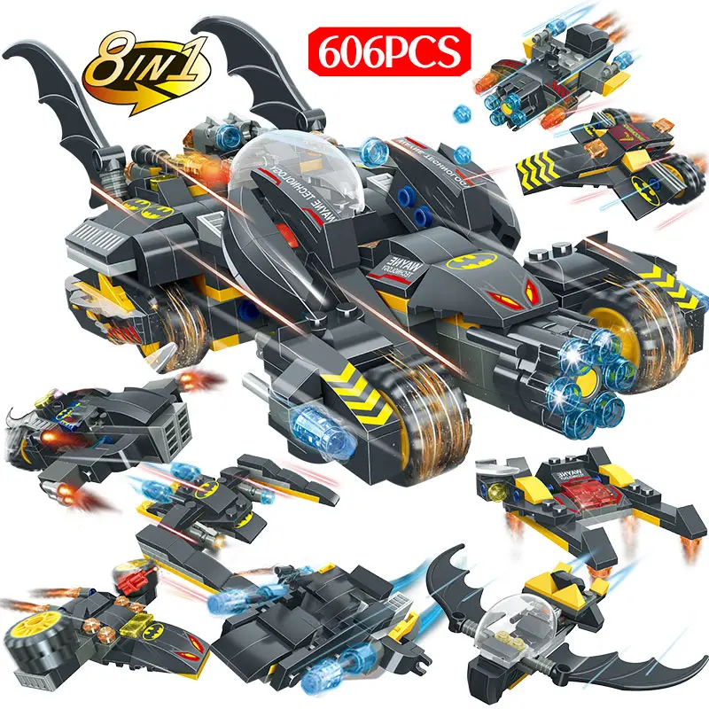 606PCS marvel universe Batman Chariot model Building Blocks Compatible Superheroes Movie Batman clown figures kids toys
606PCS marvel universe Batman Chariot model Building Blocks Compatible Superheroes Movie Batman clown figures kids toys