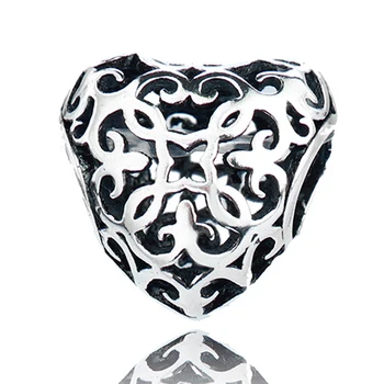 Authentic 925 Sterling Silver Bead Charm Openwork Love Heart Beads Fit Women Bracelet Bangle Diy Jewelry
Authentic 925 Sterling Silver Bead Charm Openwork Love Heart Beads Fit Women Bracelet Bangle Diy Jewelry