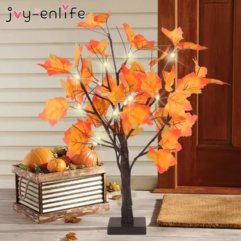 Halloween Decoration Artificial Autumn Maple LED Tree Home Party Decoration Table Lights Wedding Thanksgiving Christmas decor
Halloween Decoration Artificial Autumn Maple LED Tree Home Party Decoration Table Lights Wedding Thanksgiving Christmas decor