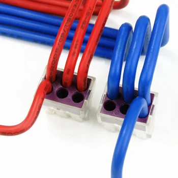 15pcs 6 Hole Quick Terminal Block 0.75 Square ~ 2.5 Square Cable Connector 20A Terminals for Wire Electrical Accessories
15pcs 6 Hole Quick Terminal Block 0.75 Square ~ 2.5 Square Cable Connector 20A Terminals for Wire Electrical Accessories