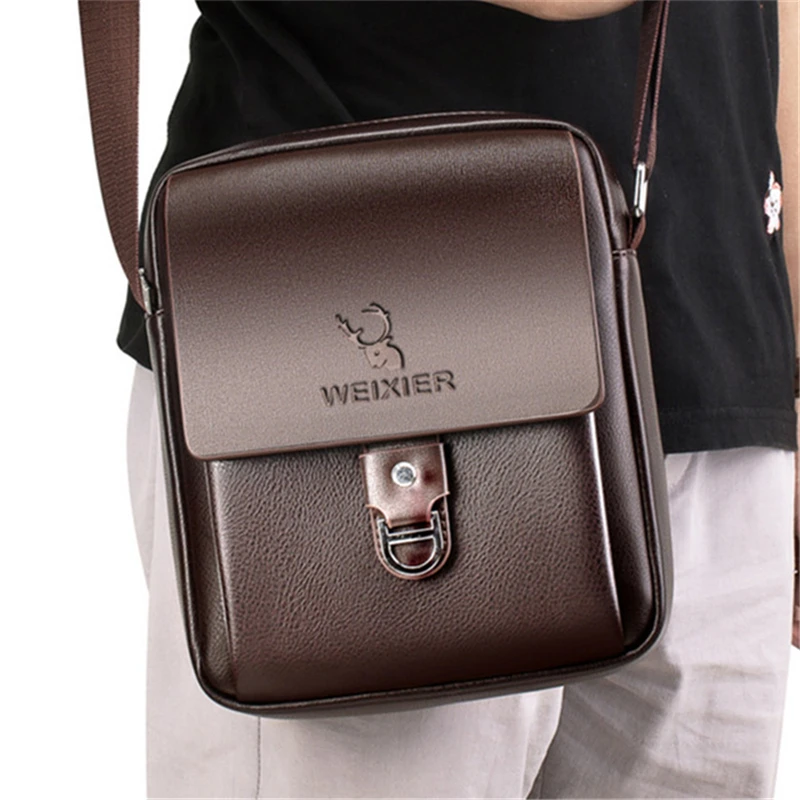 Mens Brand Design Handbag Luxury PU Leather Crossbody Strap Bag 2021 New Men's Shoulder Bag Business Travel Mini Messenger Bags
Mens Brand Design Handbag Luxury PU Leather Crossbody Strap Bag 2021 New Men's Shoulder Bag Business Travel Mini Messenger Bags