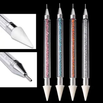 Dropshipping Dual-ended Nail Art Dotting Pen Crystal Beads Handle Studs Picker Wax Pencil DIY Manicure Decor Tool Manicure Tools
Dropshipping Dual-ended Nail Art Dotting Pen Crystal Beads Handle Studs Picker Wax Pencil DIY Manicure Decor Tool Manicure Tools