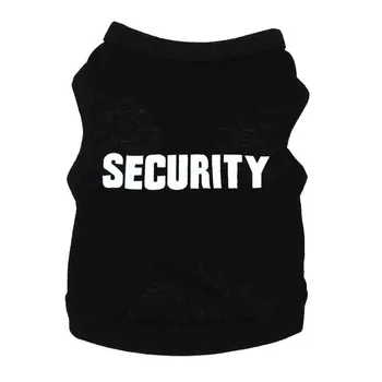 Cartoon Dog Clothes Solid Clothing for Dogs Vest Pet Outfits Cute Spring Summer Letter Print Security Black Boy Ropa Para Perro
Cartoon Dog Clothes Solid Clothing for Dogs Vest Pet Outfits Cute Spring Summer Letter Print Security Black Boy Ropa Para Perro