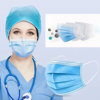 50pcs Disposable Mask Face Mask 3 Layer Non Woven Mouth Masks Dustproof Earloop Protective 30pcs
50pcs Disposable Mask Face Mask 3 Layer Non Woven Mouth Masks Dustproof Earloop Protective 30pcs