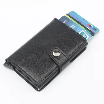 Men Aluminum Wallet With Back Pocket ID Card Holder RFID Blocking Mini Slim Metal Wallet Automatic Pop up Credit Card Coin Purse
Men Aluminum Wallet With Back Pocket ID Card Holder RFID Blocking Mini Slim Metal Wallet Automatic Pop up Credit Card Coin Purse