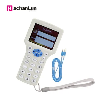 New English 10 frequency copy machine NFC smart chip card encryption reader IC / ID copy clone machine RFID key tag writer
New English 10 frequency copy machine NFC smart chip card encryption reader IC / ID copy clone machine RFID key tag writer