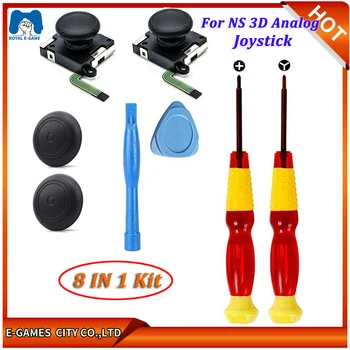 3D Analog Gamepad Thumb Stick for Nintend Switch NS Joy Con Joystic Sensor Module Repair Tool for JoyCon Replacement
3D Analog Gamepad Thumb Stick for Nintend Switch NS Joy Con Joystic Sensor Module Repair Tool for JoyCon Replacement
