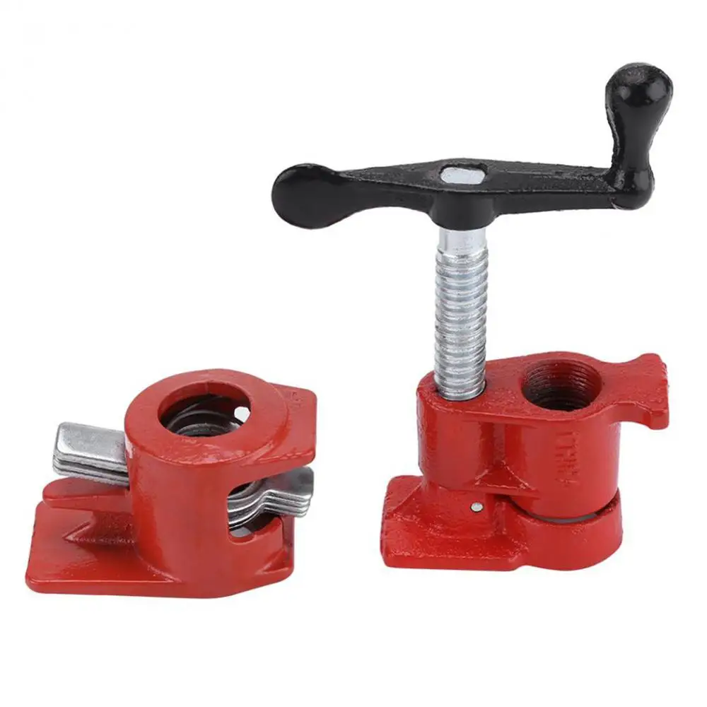 1/2 Inch Cast Iron Heavy Wood Gluing Pipe Clamp Clip Set Woodworking Carpenter Tool
1/2 Inch Cast Iron Heavy Wood Gluing Pipe Clamp Clip Set Woodworking Carpenter Tool