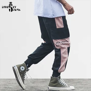 Lindsey Seader Men Cargo Pants Hiphop Streetwear Color Block Harajuku Joggers Harem Pant 2020 Casual Pants Side Pockets Trousers
Lindsey Seader Men Cargo Pants Hiphop Streetwear Color Block Harajuku Joggers Harem Pant 2020 Casual Pants Side Pockets Trousers