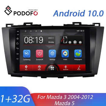 Podofo Android 10.0 2Din Car Stereo Radio GPS WIFI Free MAP Quad Core 1G 32G Car Multimedia Player For Mazda 3 2004-2012 Mazda 5
Podofo Android 10.0 2Din Car Stereo Radio GPS WIFI Free MAP Quad Core 1G 32G Car Multimedia Player For Mazda 3 2004-2012 Mazda 5